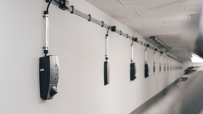 Lastmanagement für Ladestationen von oraco